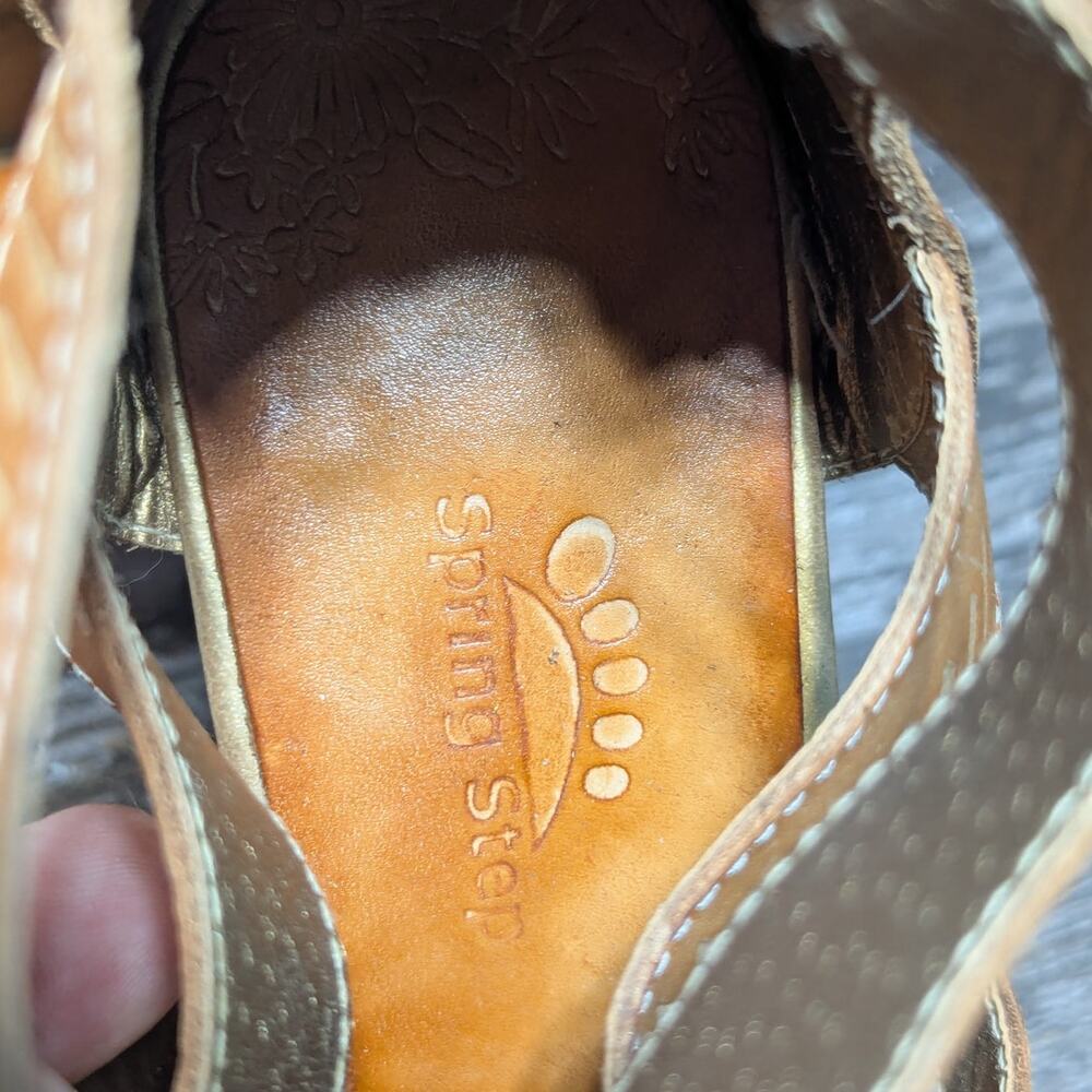 Spring Step Women's Quest Tan Multicolor Leather … - image 6